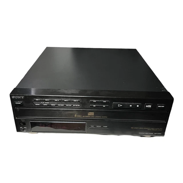 SONY CDPC312M CD Changer 5 Compact Disc Player HiFi Stereo, For Parts