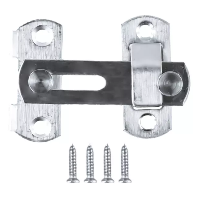 Practical Stainless Steel Bathroom and Cabinet Sliding Door Lock