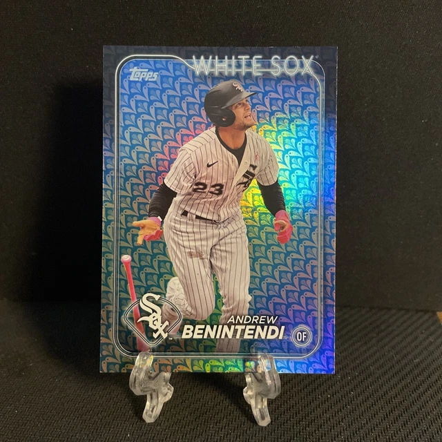 2024 TOPPS SERIES 1 ANDREW BENINTENDI Holiday Foil 306 Chicago White