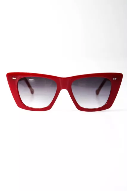 Colors In Optics LTD Womens Red CS391 Magnifique 51mm 17mm 145mm Sunglasses