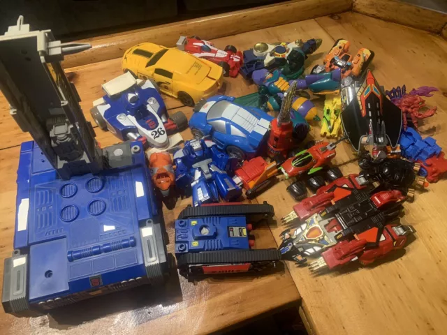 Action Figure Mixed Lot  Transformers Attack Pack And More