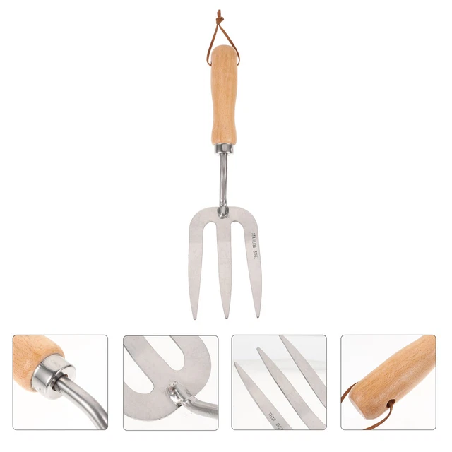 5 Manici In Legno Per Vanga O Forca - Stelo Lungo 100 Cm Diametro 38 Mm