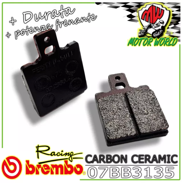 Paire Plaquettes Brembo Ceramic Arrière Aprilia AFI 125 1989 - 1991