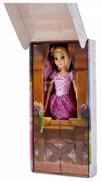 Principesse Scintillanti Disney Rapunzel Con Spazzola - Bambola Snodabile 2