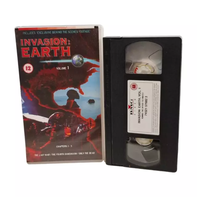 Invasion Earth - Vol. 1 Chapters: 1-3 (VHS, 2001) Includes Behind Scenes Footage