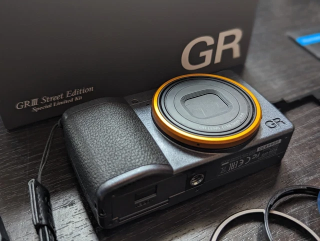 Ricoh GR III Street Edition Digital Camera - Metallic Gray