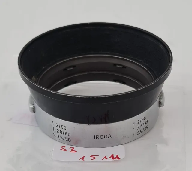 LEICA LEITZ IROOA Sonnenblende Lens Shade Hood A42 42 42mm Germany 1511/22 3