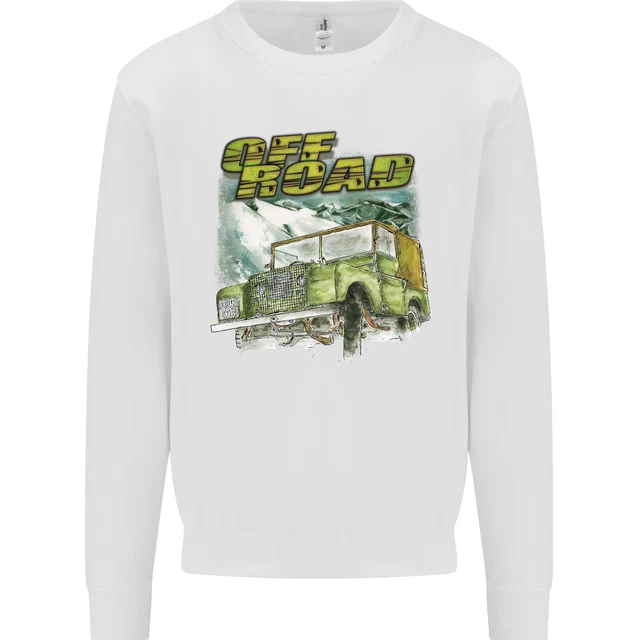 Felpa maglione Off Road 4X4 Off Roading quattro ruote motrici