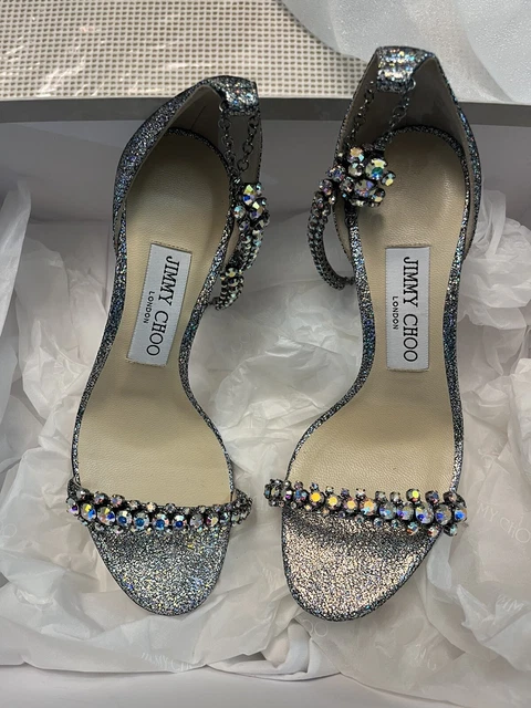 ABSOLUTELY STUNNING LADIES Jimmy Choo Shiloh 100 Shoes Size 40