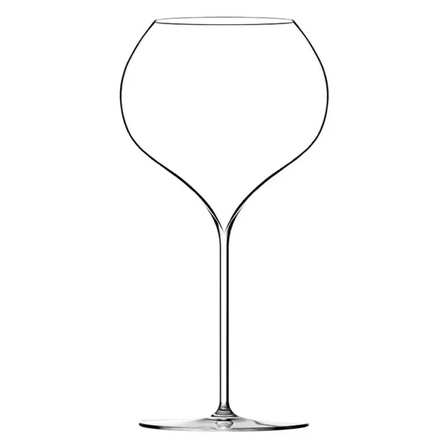 6 verres à vin Gd Blanc 64 cl, Signature P. Jamesse, Lehmann Glass