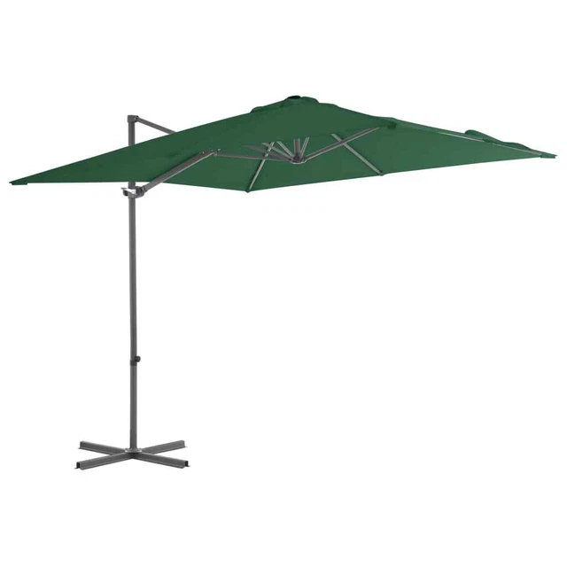 Recinzione con pali. Verde 0.8 x 10 m Acciaio vidaXL | Leroy Merlin