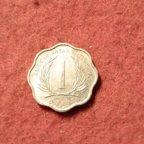 1 Cent East Caribbean States 1989 Elisabeth II.