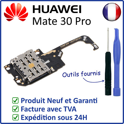 ET MODULE INTERNE DU LECTEUR DE CARTE SIM ANTENNE ET DU MICRO DU HUAWEI P30 PRO 
