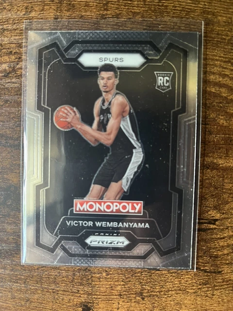 2023-24 PANINI PRIZM WEMBY MONOPOLY Victor Wembanyama RC San Antonio
