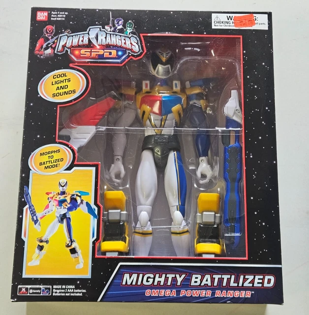 POWER RANGERS SPD Space Patrol Delta Omega Mighty Battlized Figure ...