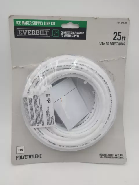 Everbilt 1/4 in. x 25 ft. Poly Ice Maker Kit