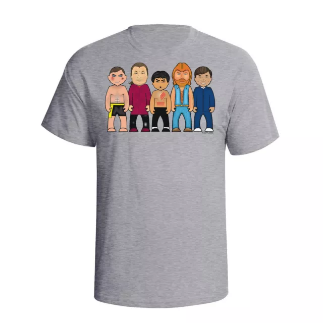 T-shirt da uomo in cotone BIOLOGICA con pellicola ispirata alle arti marziali leggende di VIPwees regalo