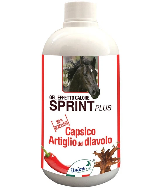 SPRINT plus gel naturale ad azione termo-attivante e riscaldante Union Bio