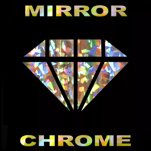 Gem Sticker - Diamond Decal - Select Chrome Color And Size