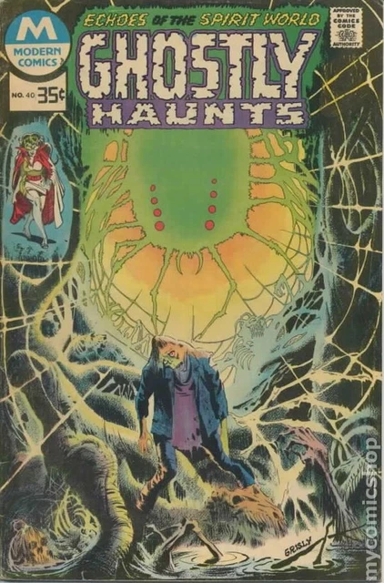 Ghostly Haunts #40 FN 1977 Stock Image