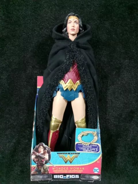 Big-Figs 19'' WONDER WOMAN Cloak & lasso Limited Edition Movie DC Jakks Pacific