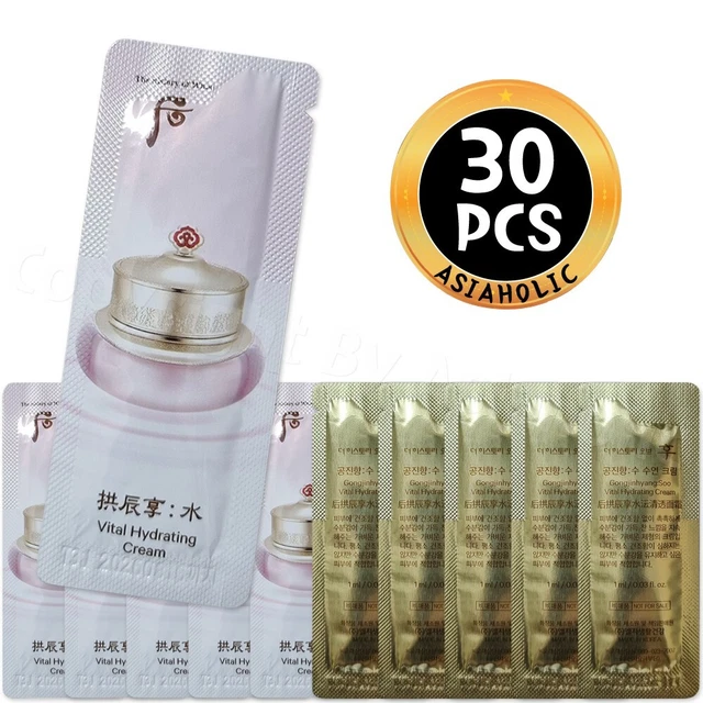 A História Da Essência Hidratante Whoo Vital 1ml/Cosméticos Coreanos - Foto 13