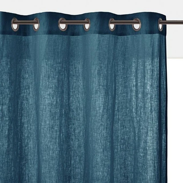 Rideau En Coton Naturel LA REDOUTE INTÉRIEURS - 260x140 Cm, Beige, à œillets, Neuf