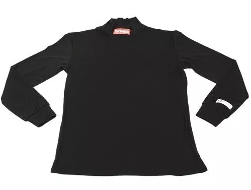 RaceQuip® 421999RQP Underwear Top SFI 3.3 Long Sleeve High Collar Black 4XL