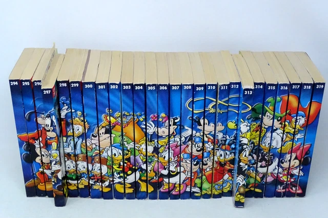 WALT DISNEYS LUSTIGE TASCHENBÜCHER Lustiges Taschenbuch LTB 294 - 319  KOMPLETT