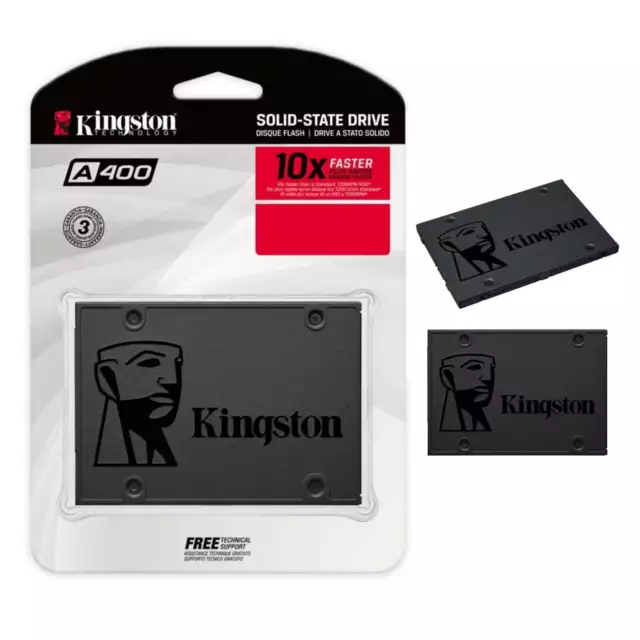 Kingston A400 120GB 240GB 480GB 960GB SSD SATA Internal Solid State Drive  2.5"