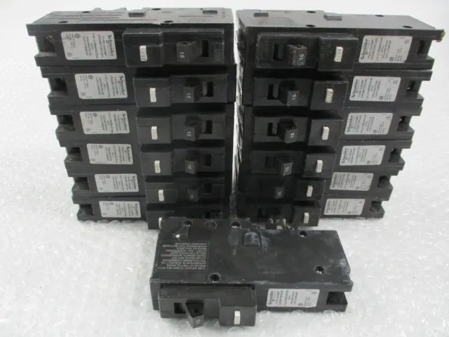 Lot Of 13 New Schneider Electric Chom115Pcafi Breakers
