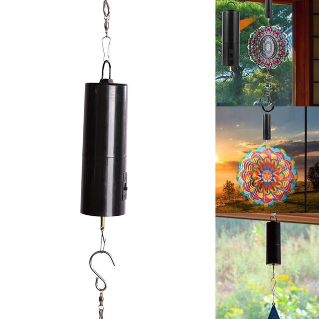 JKGHK Girandola In Metallo Wind Chime, Campanello A Vento Rotante