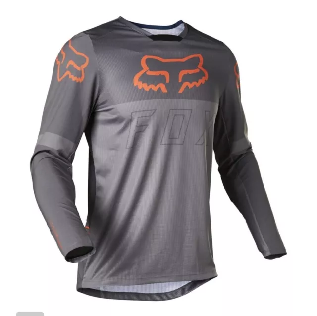 FOX Legion LT Offroad Jersey - XL, Woven 4-Way Stretch, Laser Perforation