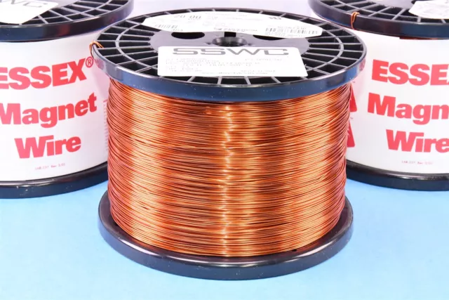 Essex Magnet Wire 20 AWG Gauge Enameled Copper Wire 10 LBS Working Temp 392 F