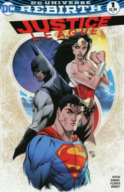 Justice League Rebirth #1 Michael Turner Variant Nm Batman Superman Wonder Woman