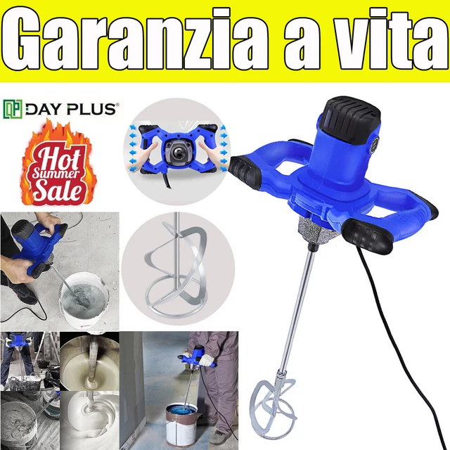 2800W Agitator miscelatore miscelatore malta agitatore calcestruzzo agitatore