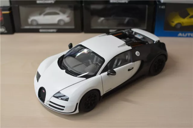 AUTOart 1/18 Bugatti VEYRON SUPER SPORT Diecast Model Car Toy Collection White
