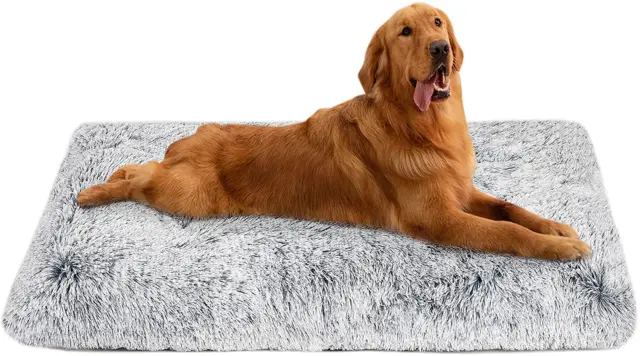 Washable Dog Beds for Large Dogs - Anti-Slip Crate Bed for Medium/Small Dogs