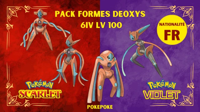 POKÉMON ECARLATE/VIOLET FR : Pack Evo Verpom Shiny 6IV LV100 + Master Ball EUR 7,90 - FR