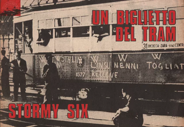 Poster Stormy Six Un Biglietto Del Tram 33X48 Realizzazione Da Immagine Anni '70