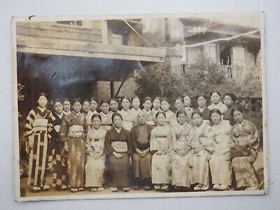Vintage Photograph 1930-40s - Japanese Ladies - Ey03199