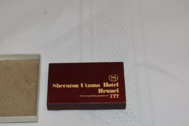 Sheraton Utama Hotel Brunei The Hospitality People of ITT Matchbox 2