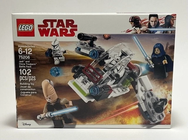 LEGO STAR WARS 75206 Set Battle Pack Jedi And Clone Troopers ...