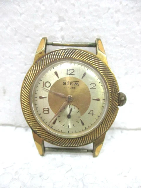 Montre Ancienne REGENT Mécanique 17 Rubis - Vintage, Remontage Manuel, Antimagnétique, Pour Homme