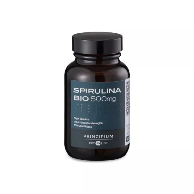 BIOS LINE Principium Bio Spirulina 500 Mg - Tonic Supplement 150 Tablets