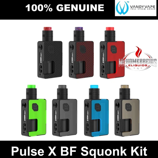 VANDY VAPE PULSE X BF Squonk Kit Panel Bottle £54.99