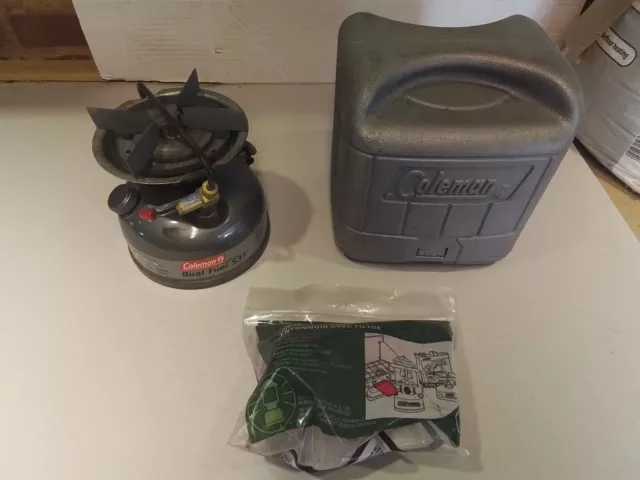 Coleman 533 dual fuel stove