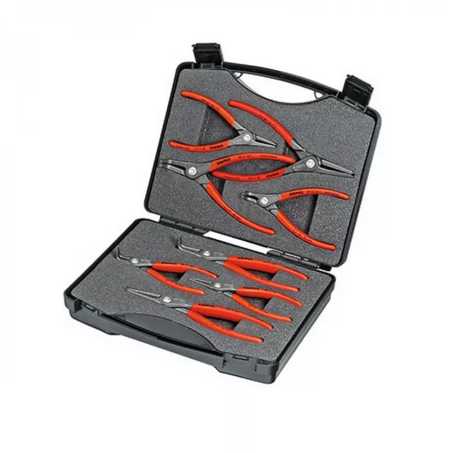 KNIPEX Präzisions-Sicherungsringzangen-Set 8-teilig Nr. 00 21 25