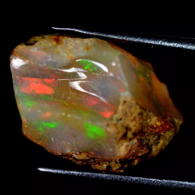 05.85 Cts 100% Natural Exclusive Ethiopian Opal Rough Cabochon Gemstone WO15