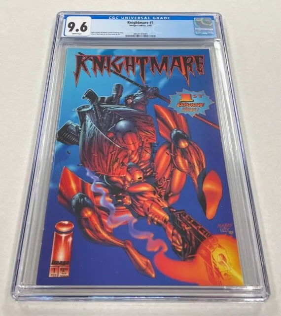 Knightmare Issue #1 Image Comics 1995 CGC Graded 9.6 Comic Book